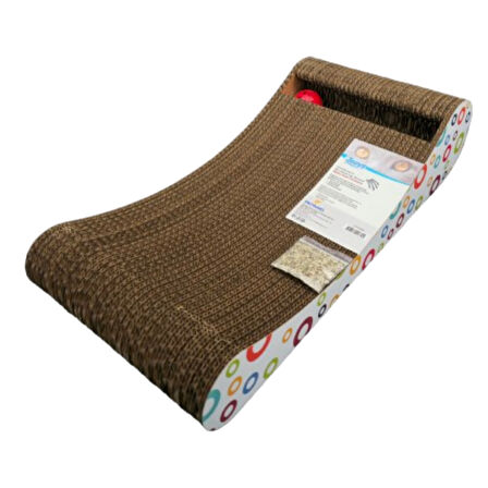 Jooys Kedi Karton Tırmalama 21x44x10 Cm