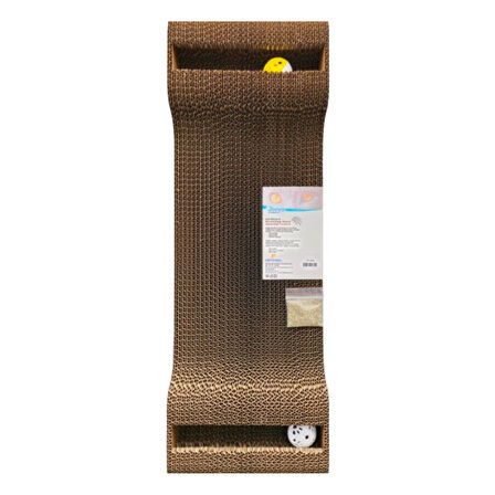 Jooys Kedi Karton Tırmalama 21x60x9 Cm