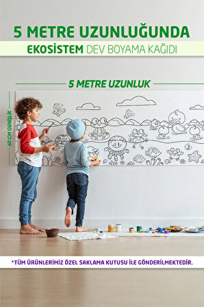 Ekosistem Boyama Kağıdı