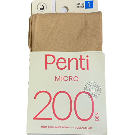Penti Micro 200 Külotlu Çorap 200 Denye