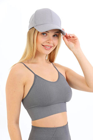 Özel Üretim Göğüs Toparlayıcı Sarkma Önleyen Spor Günlük İnce İp Askılı Pedli Fitilli Crop Büstiyer