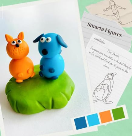SMARTA KIDS HAVAYLA KURUYAN MODELLEME HAMURU BEYAZ 70GR