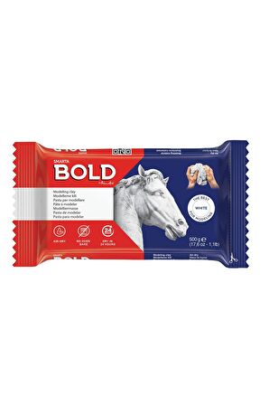 ™ Bold Seramik Hamuru 500gr - Beyaz