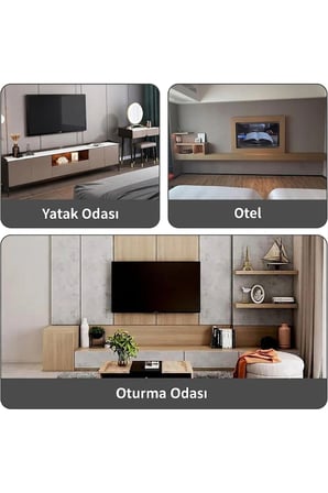 ProFlex 14"-24" Full Hareketli LED/LCD TV & Monitör Duvar Askı Aparatı (15 kg Taşıma Kapasitesi)