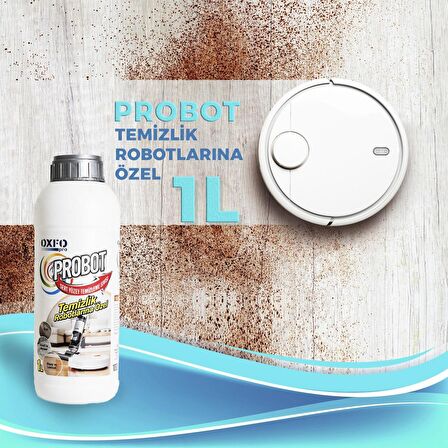 OXFOPRO PROBOT TEMİZLİK ROBOTLARINA ÖZEL GÜZEL KOKULU YÜZEY TEMİZLEYİCİSİ 1 LT