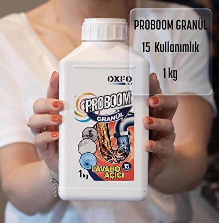 OxfoPro Proboom 3x1 kg Lavabo Açıcı Granül