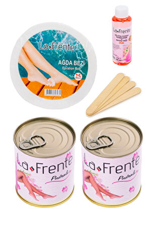 LA FRENTE KONSERVE AĞDA 2 ADET+LA FRENTE 25 MT AĞDA BEZİ+LA FRENTE AĞDA YAĞI+SPATULA HEDİYE