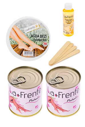 LA FRENTE KONSERVE AĞDA 2 ADET+LA FRENTE 50 MT AĞDA BEZİ+LA FRENTE AĞDA YAĞI+SPATULA HEDİYE