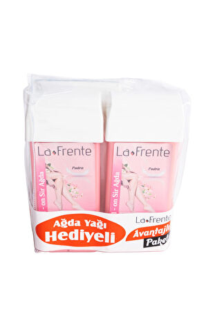 LA FRENTE KARTUŞ AĞDA SETİ 2 MT AĞDA BEZİ 2 ADET PUDRALI KARTUŞ AĞDA ÇİLEK AĞDA YAĞI