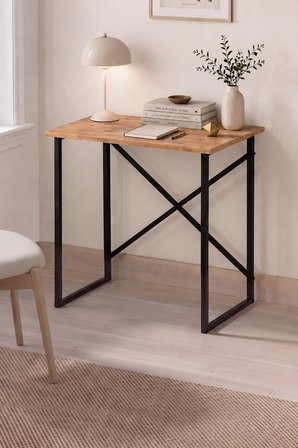 75x52 Cm Çalışma Masası Bilgisayar Masası Çocuk Çalışma Masası Ders Masası Nazım Çam