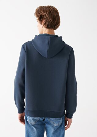 Mavi Kapüşonlu Lacivert Sweatshirt 0610937-70490