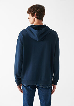 Mavi Logo Baskılı Lacivert Sweatshirt 0611024-34319