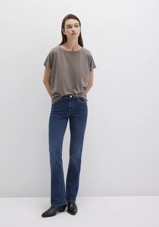 Molly Everyday Vintage Koyu Mavi Jean Pantolon 1013683047