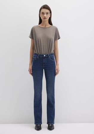 Molly Everyday Vintage Koyu Mavi Jean Pantolon 1013683047