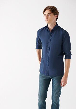 Mavi Koyu Indigo Gömlek 020579-83594