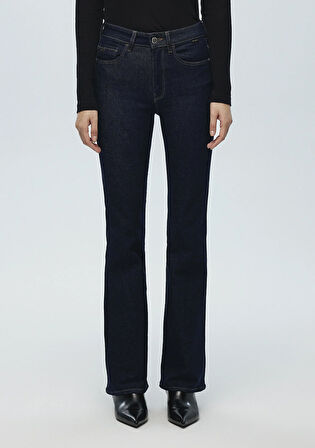 Maria Gold Premium Rinse Lacivert Jean Pantolon 101225-83035