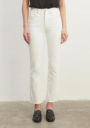 mavi new york all blue beyaz jean pantolon 101441-81364