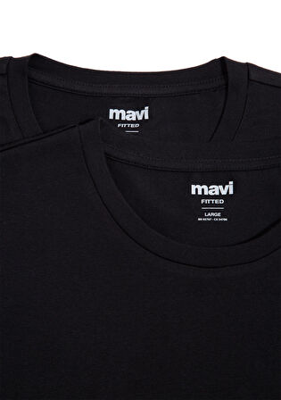 Mavi 2li Erkek Basic Tişört 0611283-900