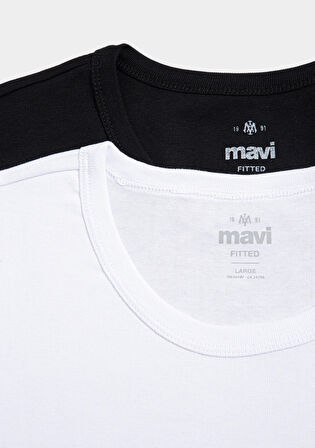 Mavi 2li Basic Tişört 0611286-620