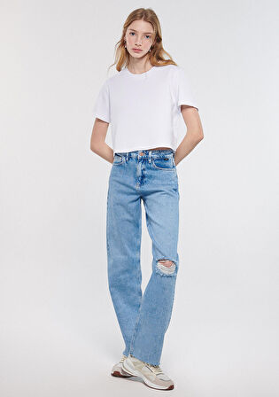 Barcelona Açık Mavi Street Jean Pantolon 101047-83754