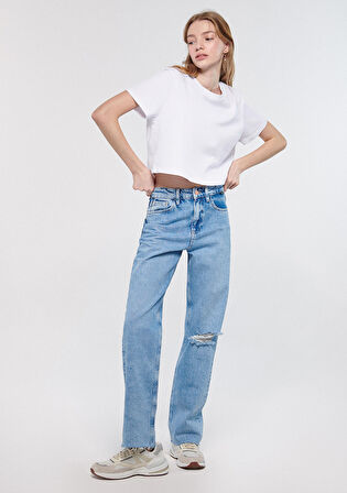 Barcelona Açık Mavi Street Jean Pantolon 101047-83754