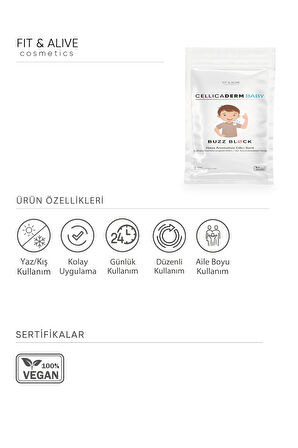 Fitalive Cellicaderm Baby Hava Aromatize Edici Bant