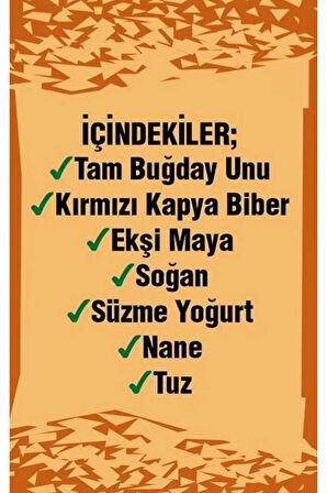 Katkısız %100 Organik Doğal Gediz Tarhanası 500 gr Acılı
