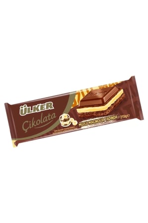 Ülker Muzlu Magnolia Tadında Tablet Çikolata 215 g - Gurme Tatlı Deneyimi