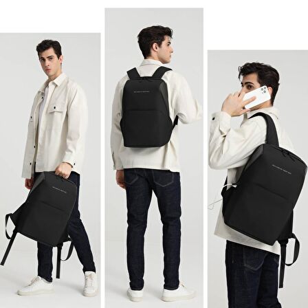 Smart Bags Teknoloji Laptop Gözlü Business Sırt Çantası 8636-01