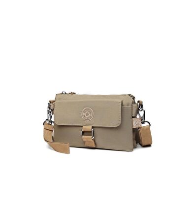 Askılı Kadın Çantası Krinkıl Kumaş Smart Bags 1147 Camel