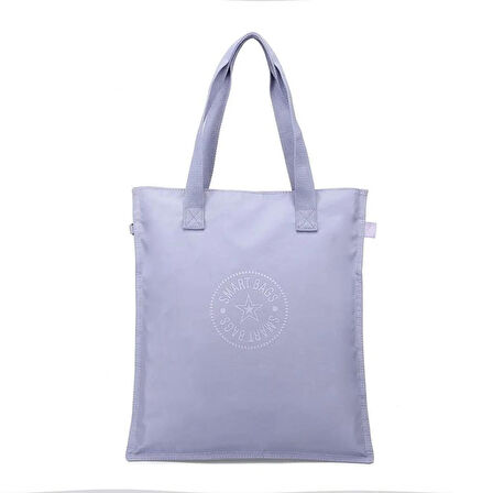 Smart Bags Büyük Boy Krinkıl Kumaş Omuz Çantası BC 3076 - Lila