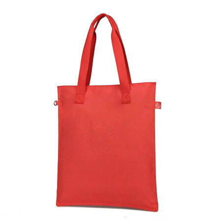 Smart Bags Büyük Boy Krinkıl Kumaş Omuz Çantası BC 3076 - Nar