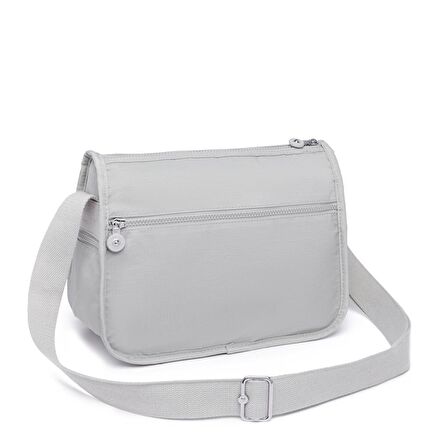 Smart Bags Kadın Postacı Omuz Çantası 1128 A.Gri