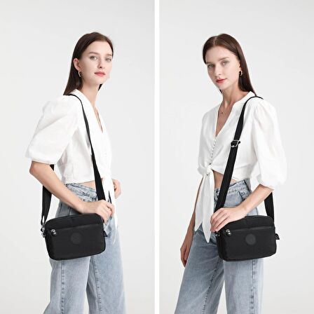 Kadın Postacı Çantası Krinkıl Kumaş Smart Bags 3029