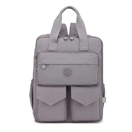 Büyük Boy Krinkıl Kumaş Sırt Çantası Smart Bags 1175