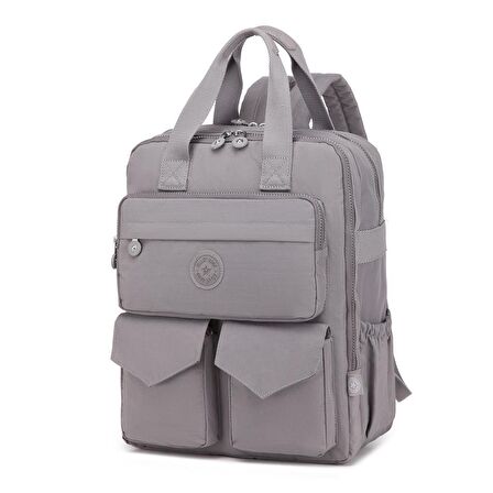 Büyük Boy Krinkıl Kumaş Sırt Çantası Smart Bags 1175