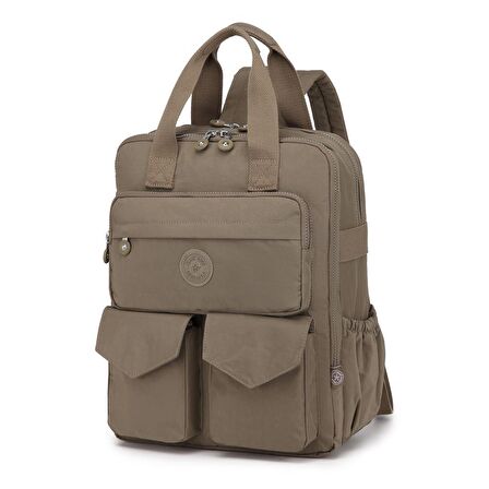 Büyük Boy Krinkıl Kumaş Sırt Çantası Smart Bags 1175