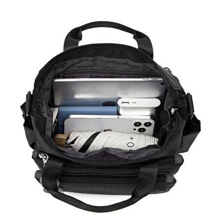 Smart Bags Ekstra Hafif Kumaş Kadın Postacı Çantası 3136