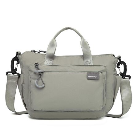 Smart Bags Ekstra Hafif Kumaş Kadın Postacı Çantası 3136