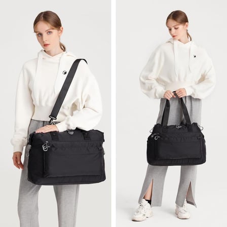 Smart Bags Dev Boy Ekstra Hafif Kumaş Kadın Omuz Çantası 3138