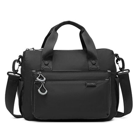 Smart Bags Ekstra Hafif Kumaş Kadın Postacı Çantası 3146