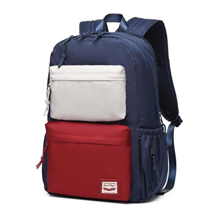 Smart Bags Sırt Çantası Okul Boyu Laptop Gözlü 3155