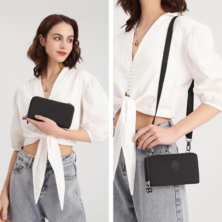 Smart Bags Cüzdan ve Telefonluk Postacı Kadın Çantası 3174