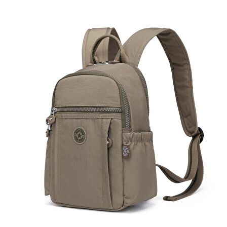 Smart Bags Küçük Boy Kadın Sırt Çantası Krinkıl Kumaş 3179