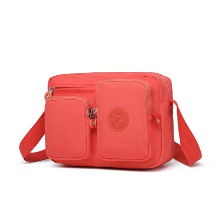 Smart Bags Postacı Kadın Çantası Krinkıl Kumaş 3180