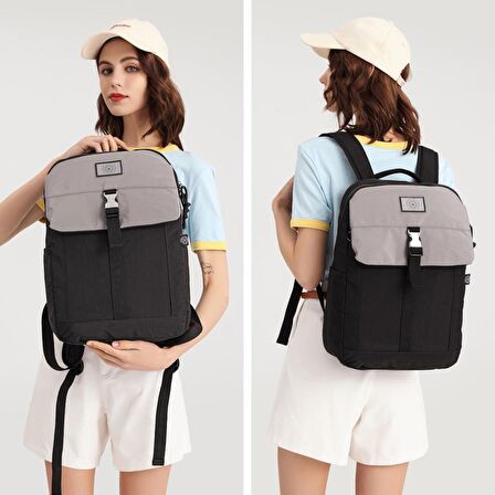 Smart Bags Uniseks Sırt Çantası Büyük Boy Renkli Tasarım 3183
