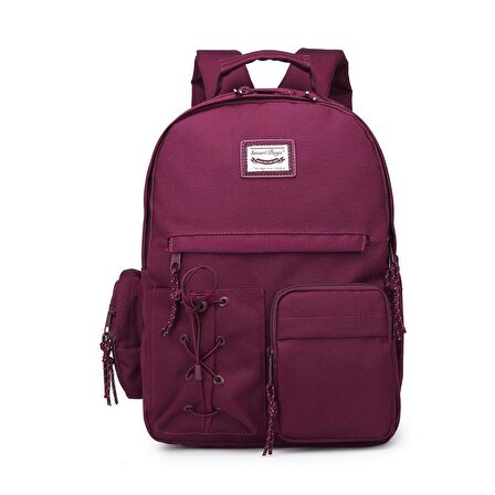 Smart Bags Sırt Çantası Okul Boyu Laptop Gözlü 3205
