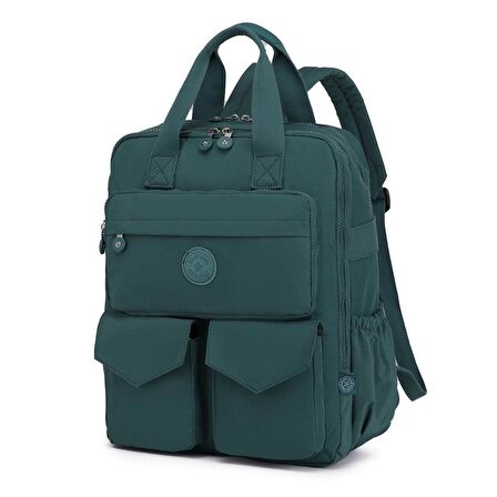 Büyük Boy Krinkıl Kumaş Sırt Çantası Smart Bags 1175