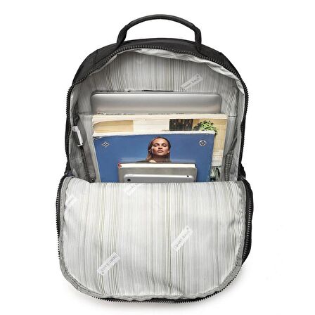 Smart Bags Büyük Boy Krinkıl Kumaş Sırt Çantası 3209