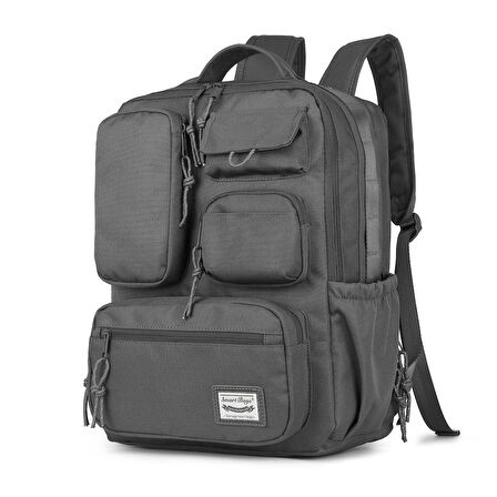 Smart Bags Sırt Çantası Okul Boyu Laptop Gözlü 3210